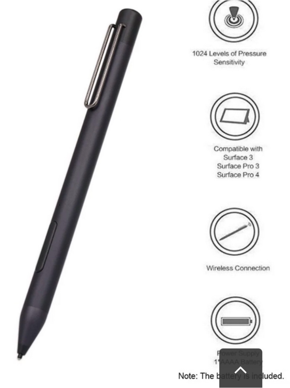 Active Stylus Pen for Microsoft Surface HP Envy